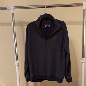 Gear For Sports Men's Dark Gray Zip-Up Sweater A84